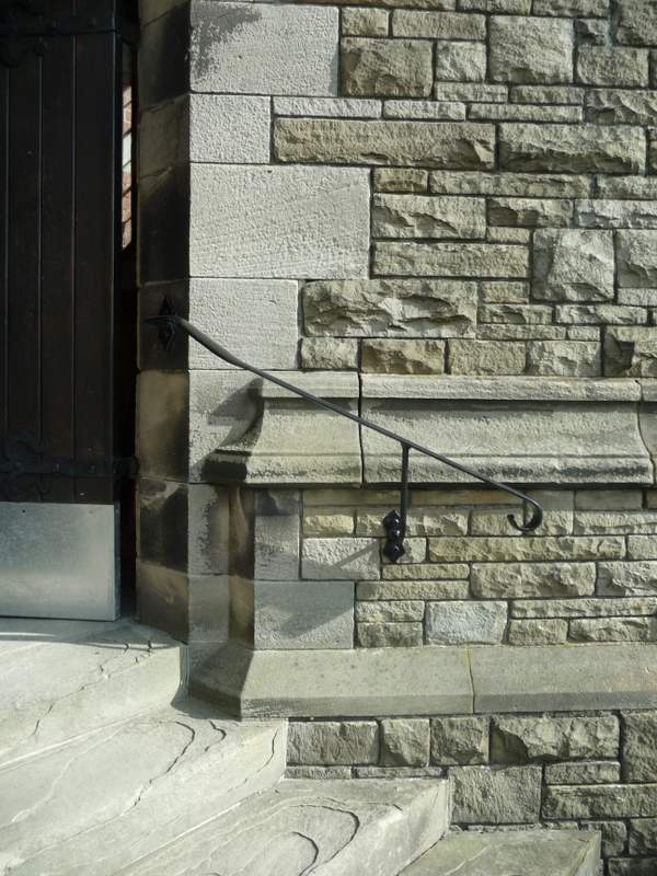 church handrail