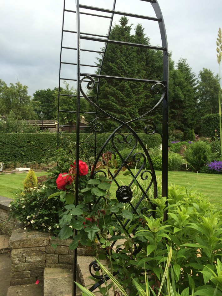 Rose arch detail - Ambrose Wood & Son